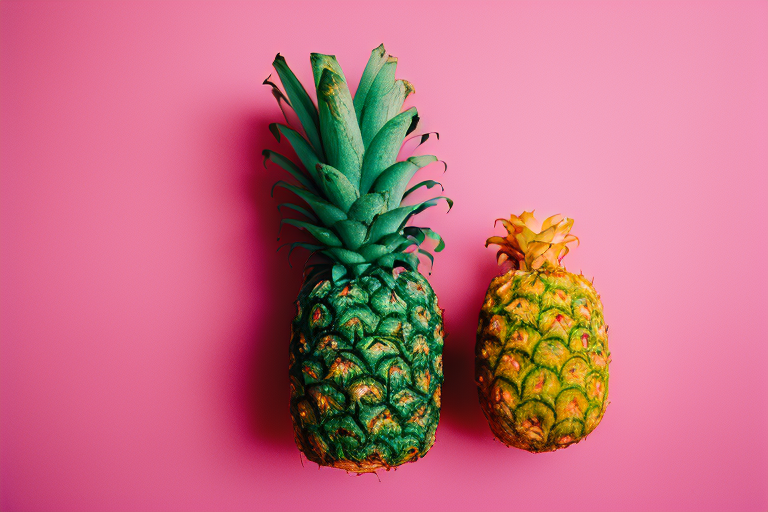 브로멜라인 효소가 함유된 열대과일 파인애플