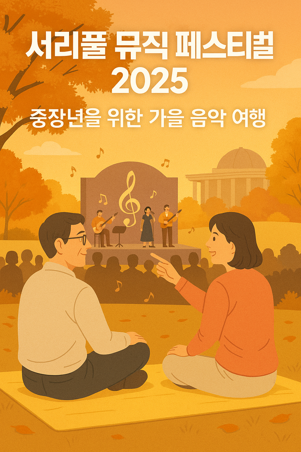 서리풀 뮤직 페스티벌 2025, 언제 어디서 열리나요? 중장년층을 위한 관람 가이드