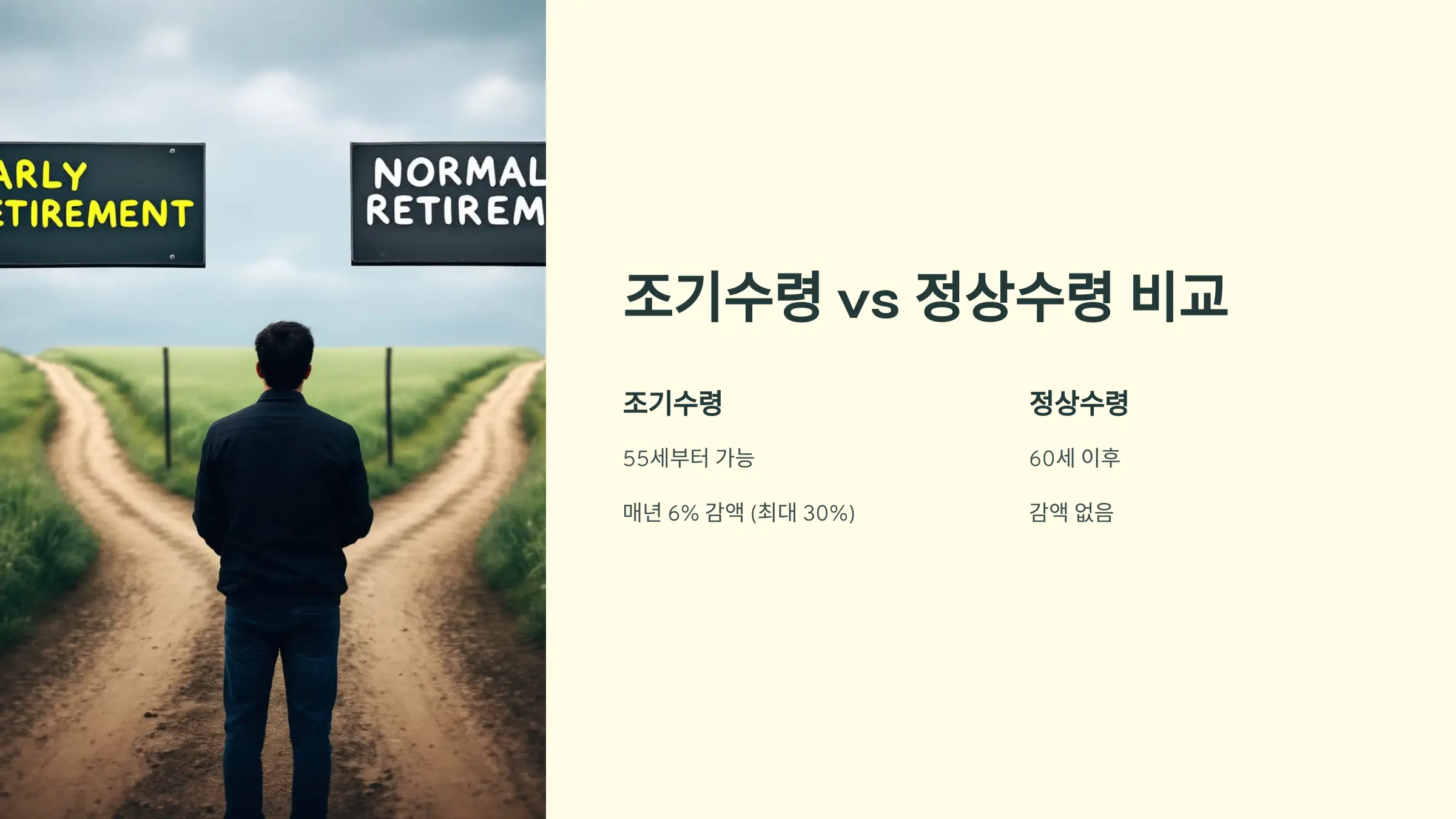 국민연금 노령연금 조기수령 정상수령 비교, 예상수령액 조회