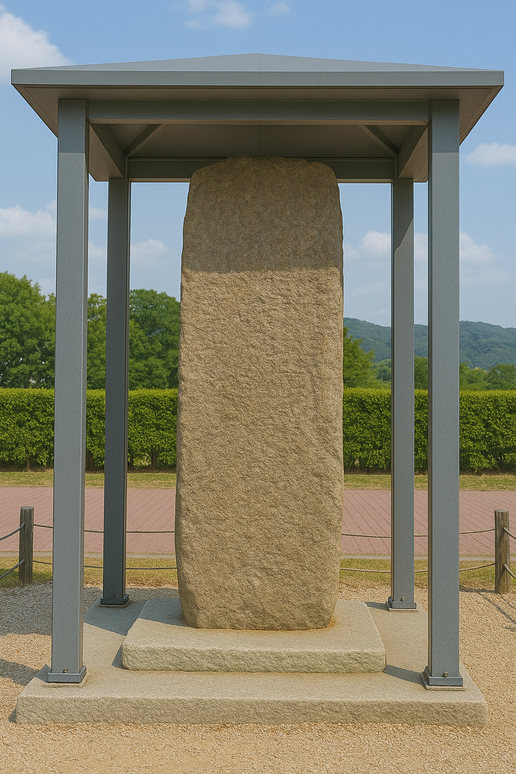 충주 고구려비 - AI 이미지