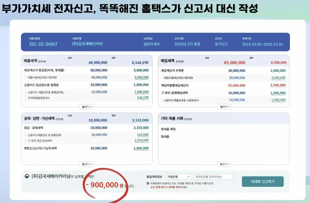 부가세 납부기간