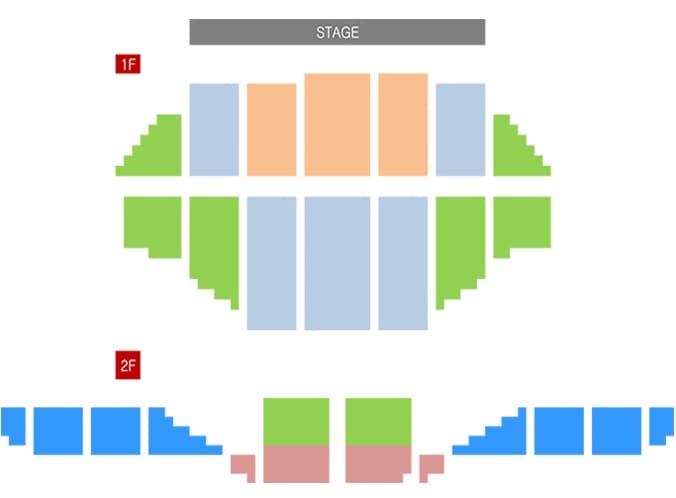심수봉 콘서트 전주 좌석 배치도