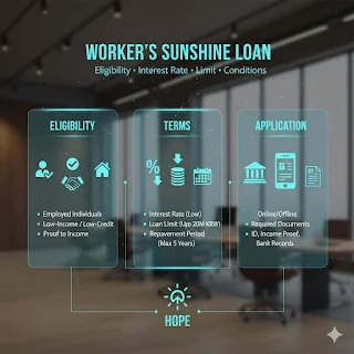 근로자 햇살론 신청자격: 금리·한도·조건