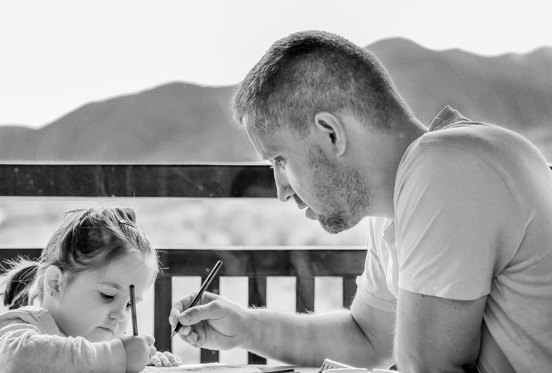 아빠 육아휴직 관련 사진