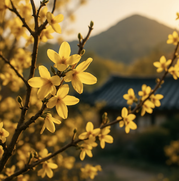 봄의 시작을 알리는 반가운 착각