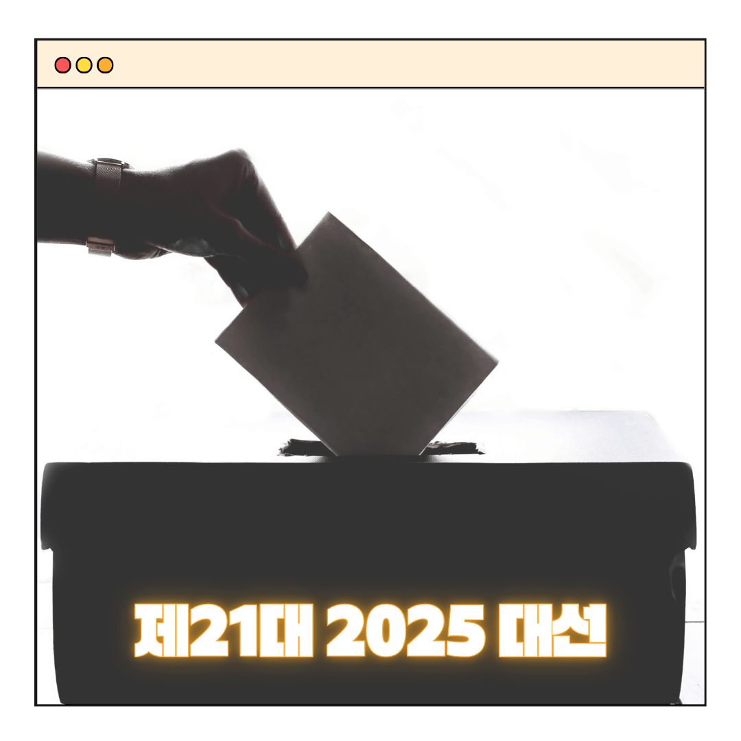 2025 제 21대 대통평 사전투표 관외투표 준비물 일정