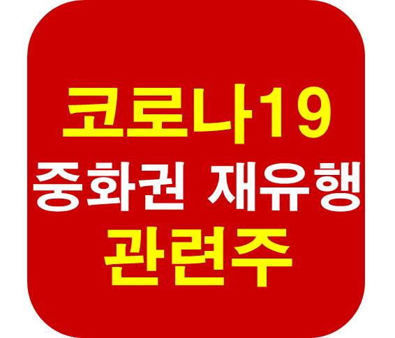 재유행 코로나19 관련주