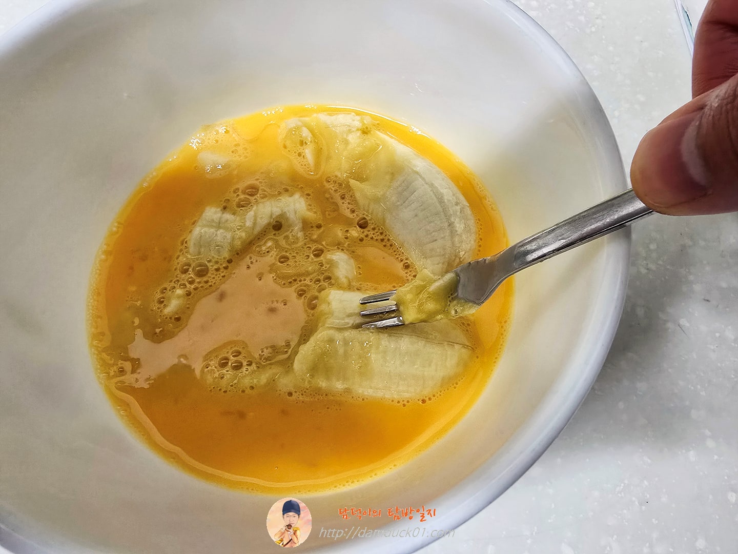 바나나 계란 팬케이크 (노밀가루)