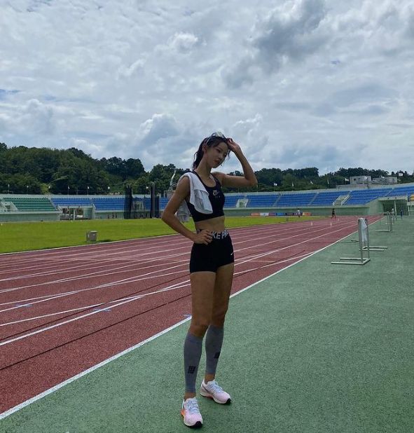 김민지 육상선수 방송 활동