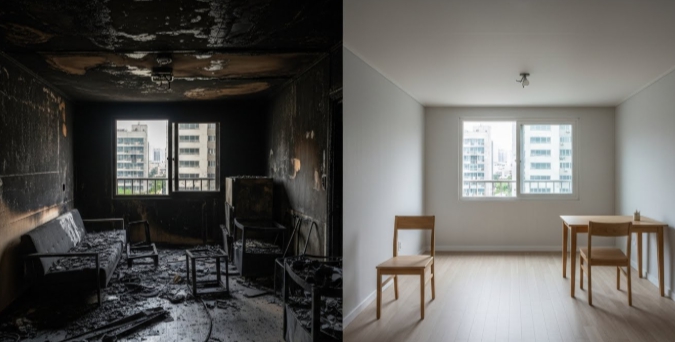 칠곡 화재청소 전문