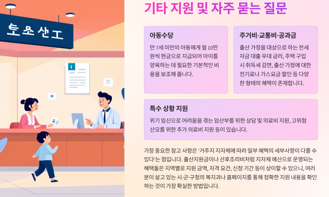 2025 기타 지원 사항
