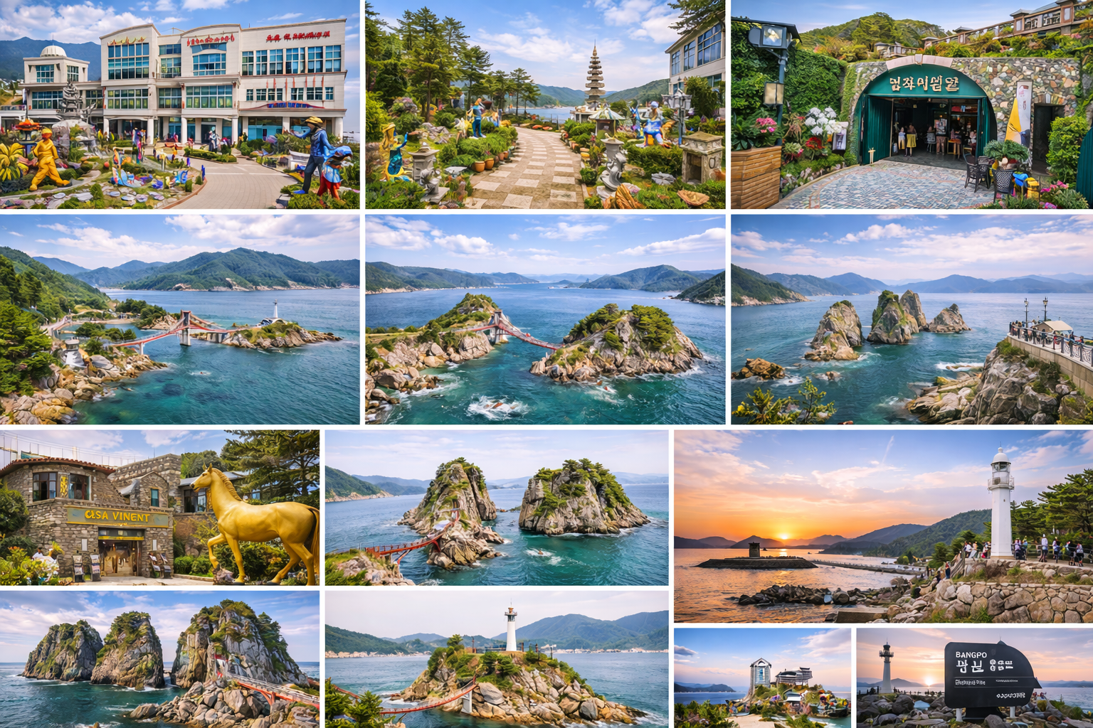 해금강 테마박물관 거제도, 역사, 전시