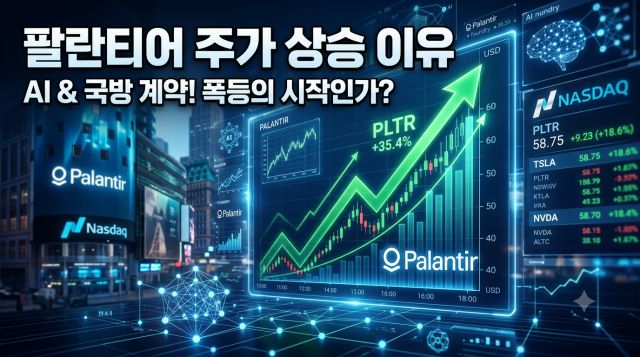 팔란티어 주가 상승 이유와 2026년 2분기 실적 분석 이미지