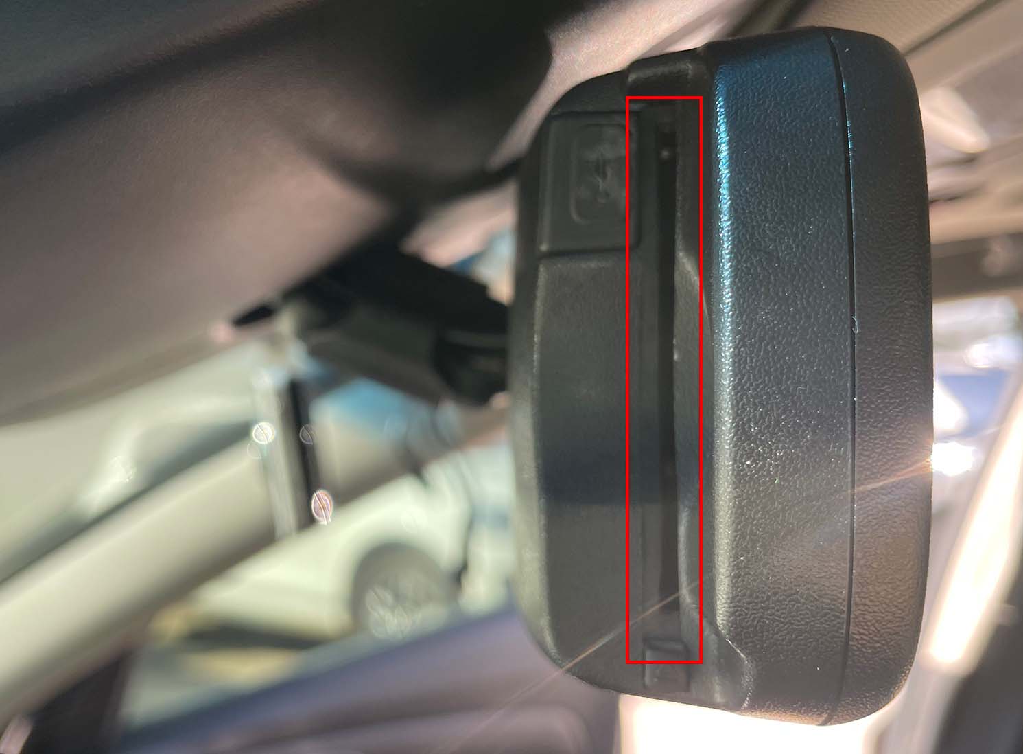 HIPLUS 하이패스 자동충전 선불카드, 중고차 룸미러 단말기 등록