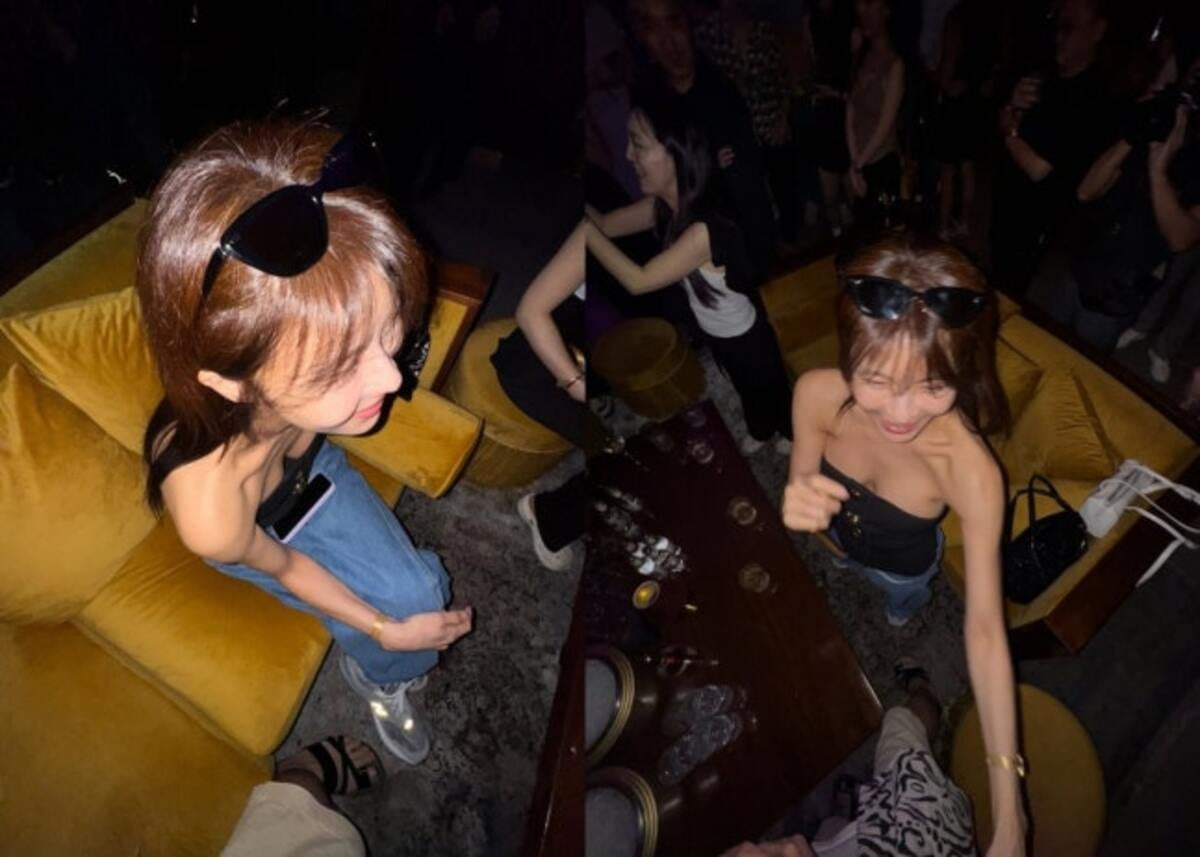 이서진과 하지원의 오랜 친분이 드러난 방송 관련 이미지