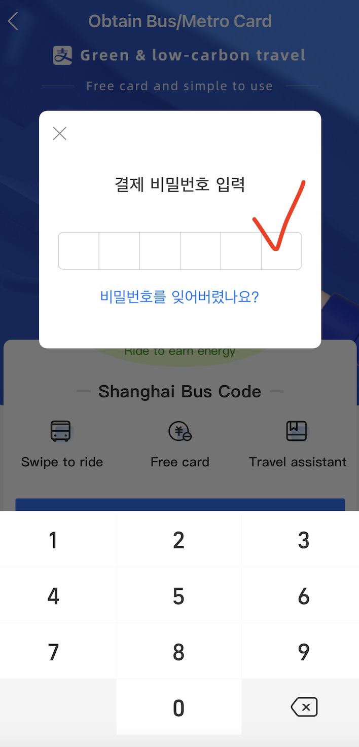 알리페이 버스