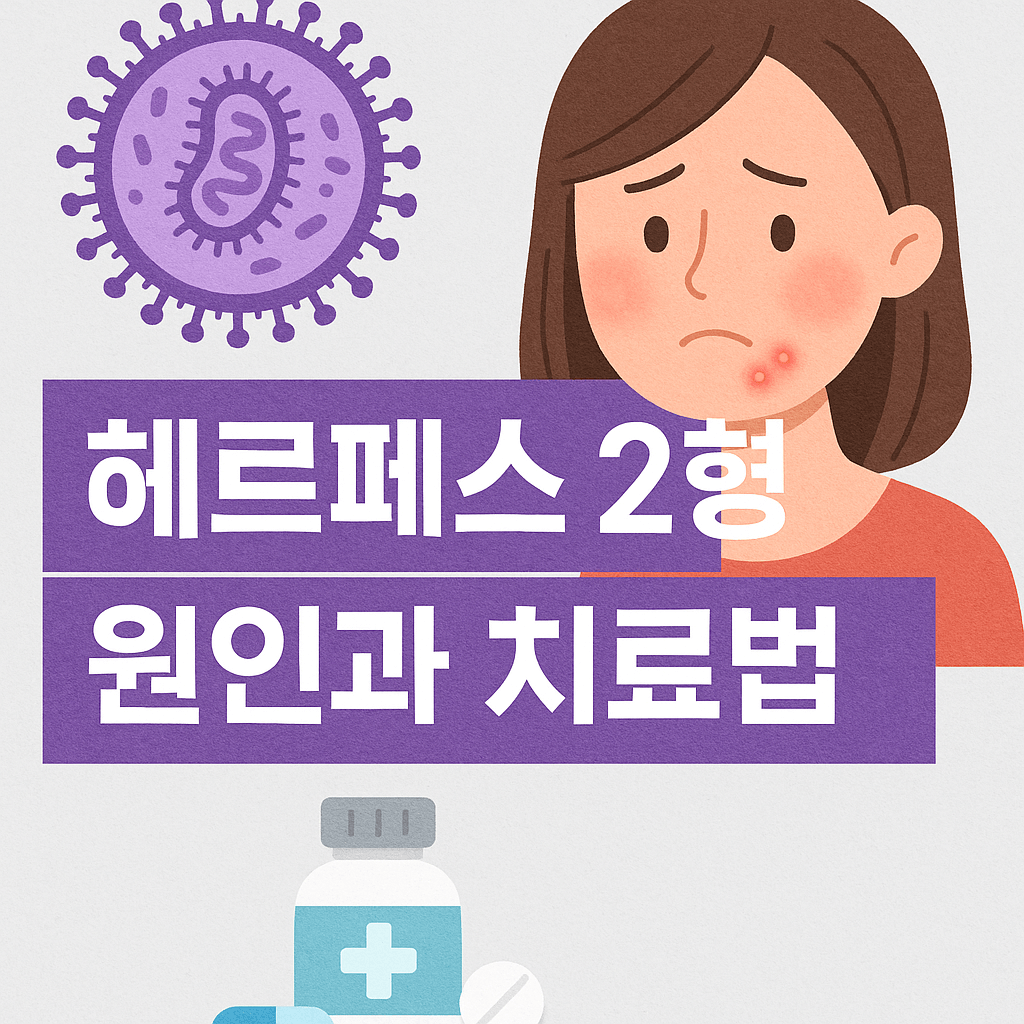 헤르페스 2형 완치 가능할까? 증상과 치료, 재발 관리법 총정리