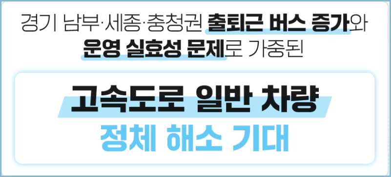 고속도로-버스전용차로-개선