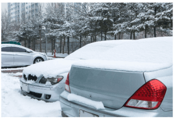 자동차 눈 제거 용품 방법