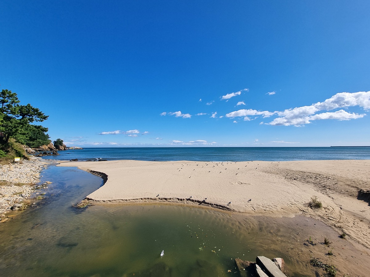 강원도 동해 가볼만한곳 한섬해수욕장 후기 &amp;#124; 주차 빛터널 하대암 산책로