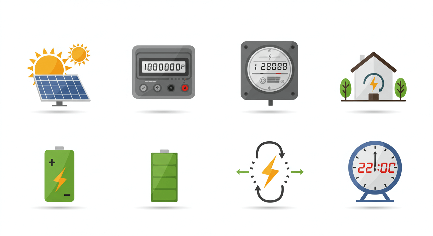 효율성: 장기적인 비용 절감은 태양광이 우세