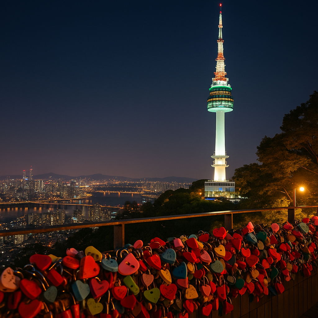 남산서울타워 야경 명소 추천