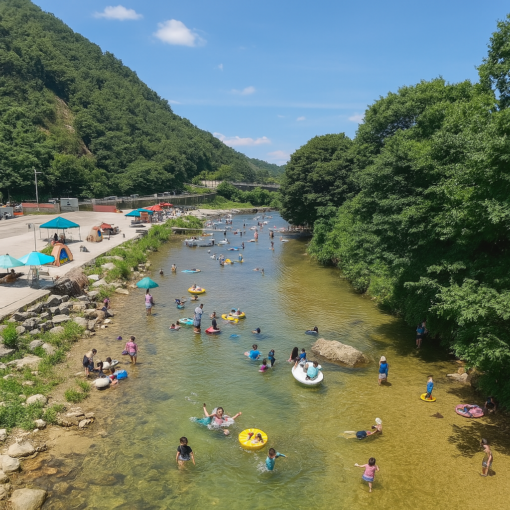 장령산 자연휴양림 옥천