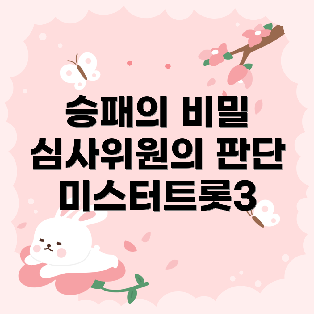 심사위원의 선택