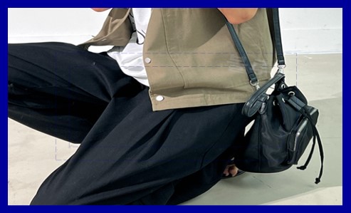 샌들과 매치되는 린넨 와이드 팬츠