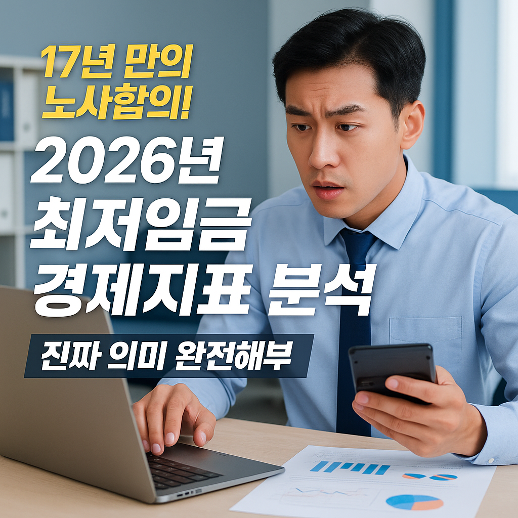 2026년 최저임금, 경제지표로 본 진실