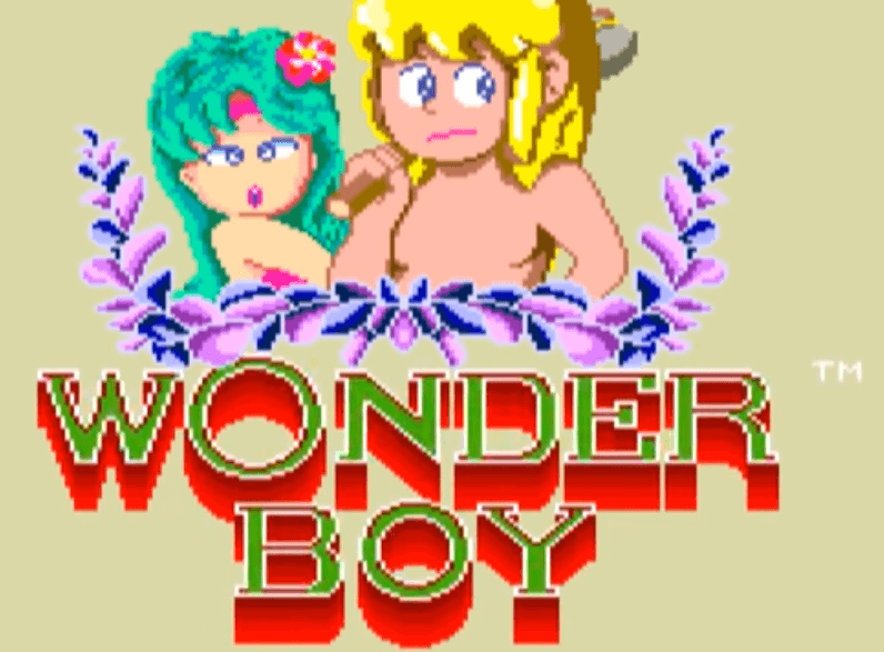 고전게임 원더보이(Wonderboy)
