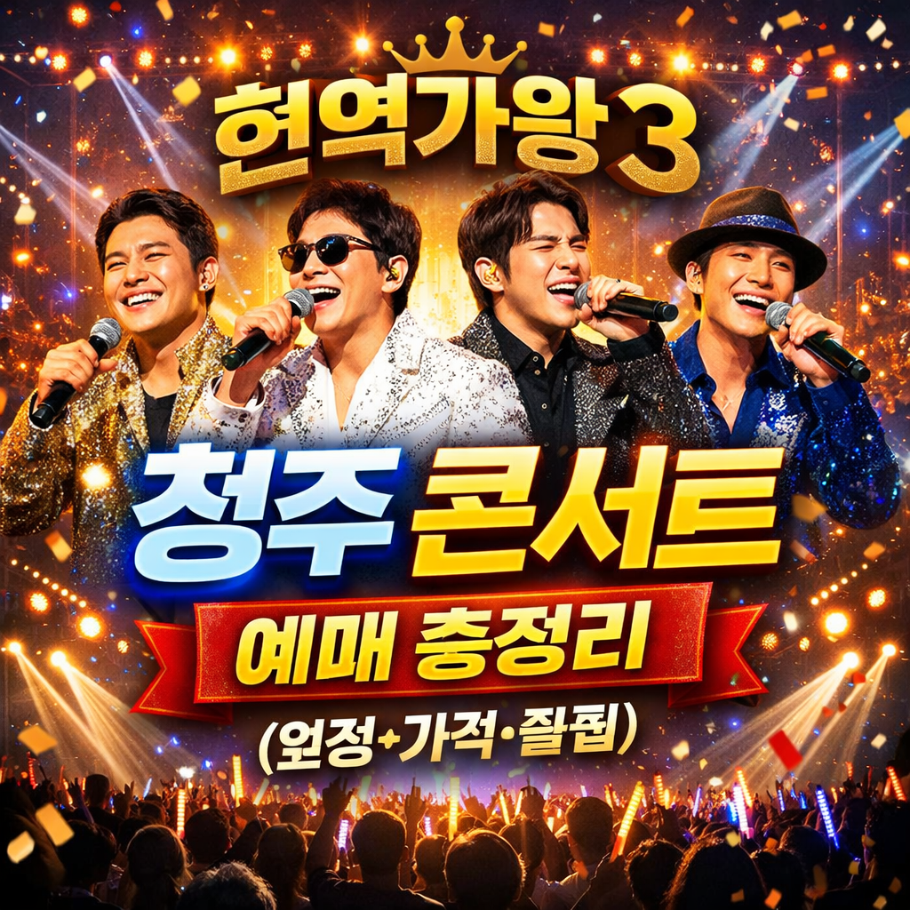현역가왕3 청주 콘서트표 예매하러 가기