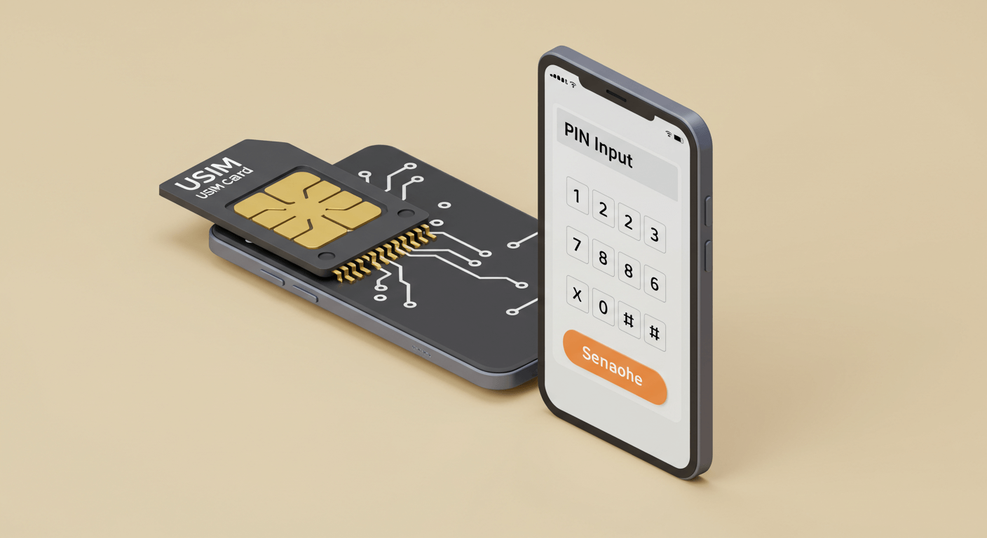 SKT 유심 재설정