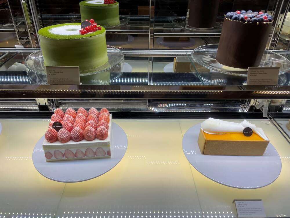 델리카한스 - 딸기 케이크, 바닐라 망고