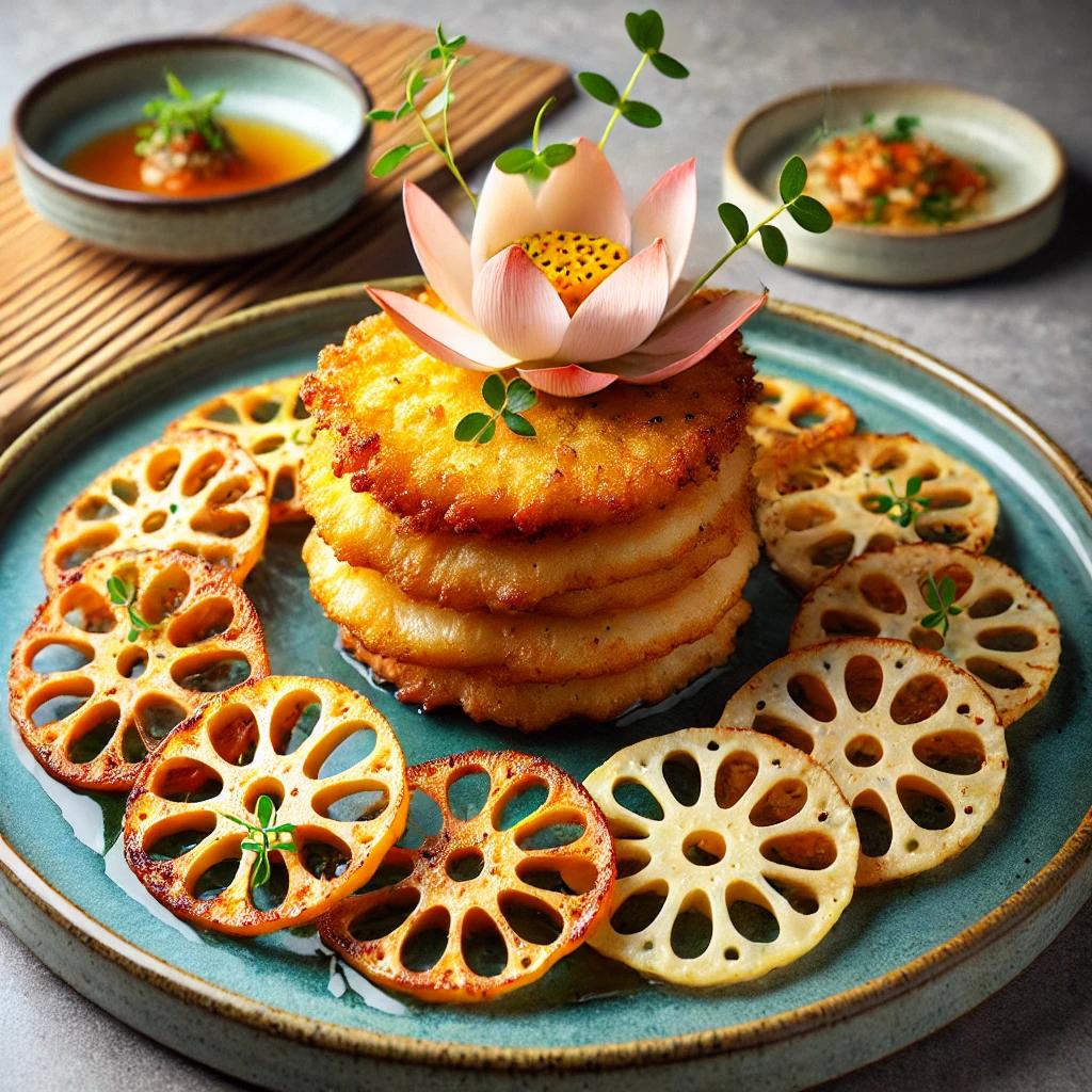 동그랑땡옷입은 연근전~남은동그랑땡반죽응용1탄!