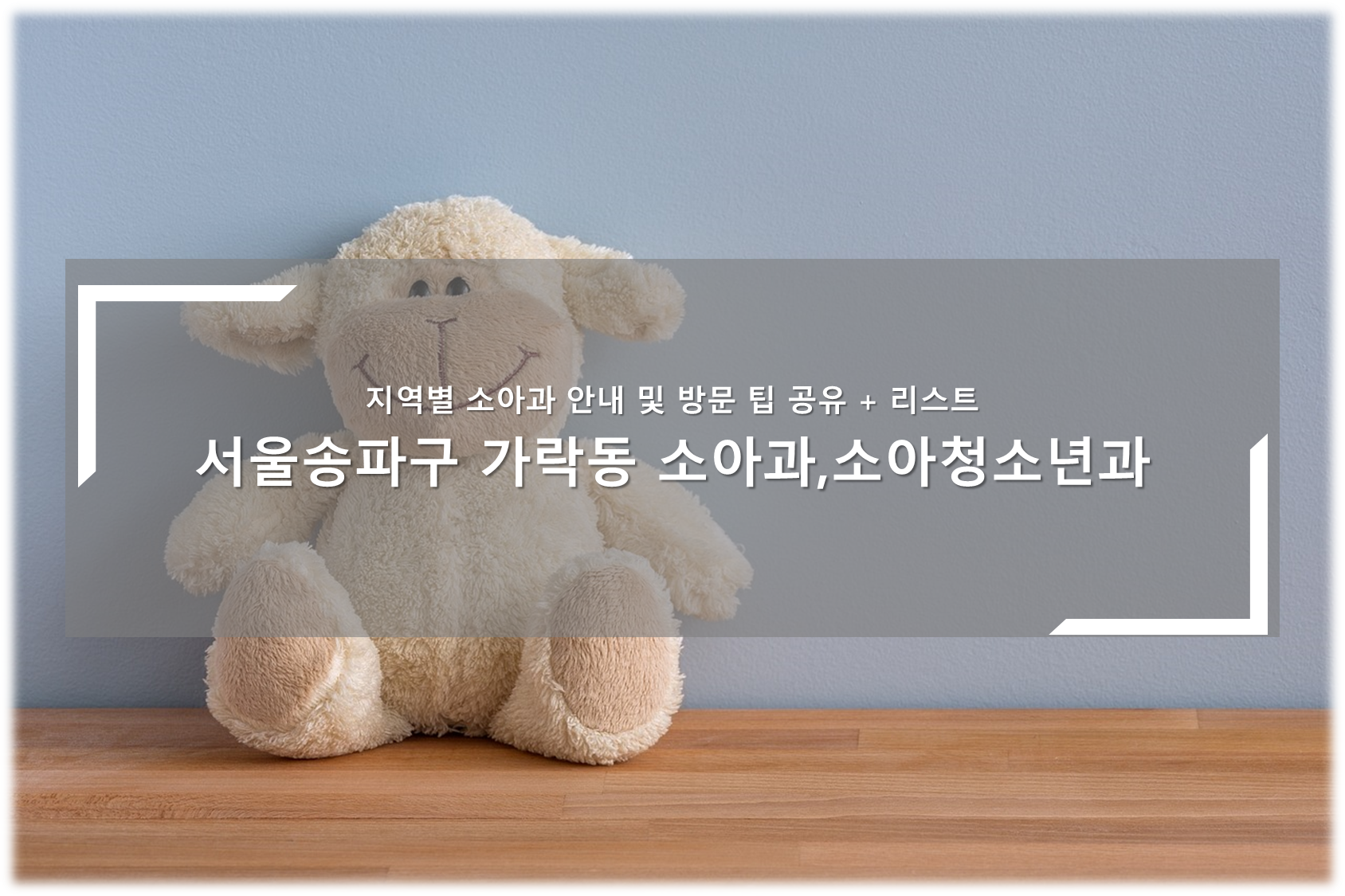 송파구 가락동 소아청소년과, 소아과의원 안내