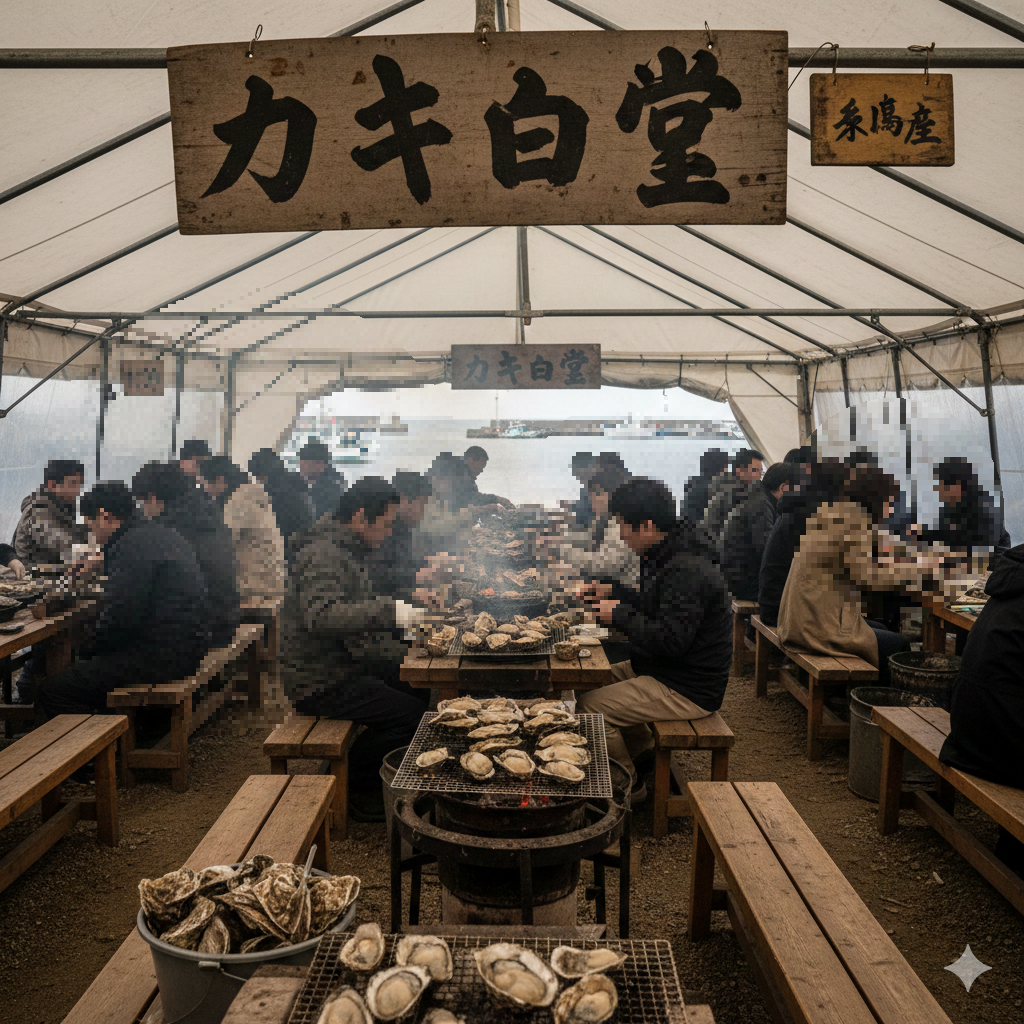 싱싱한 굴로 유명한 카키 고야
