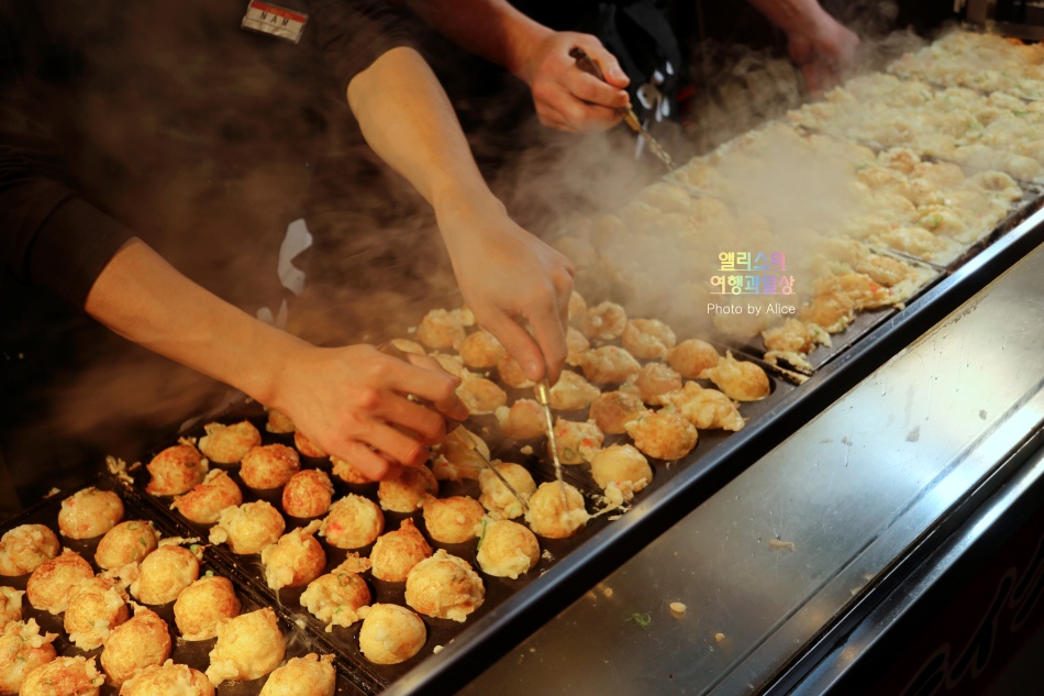 난바 액티비티, 도톤보리 리버 크루즈 후기 &amp; 맛있는 타코야키 가게, 크레오루 타코야키