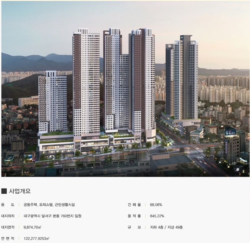 대구 신세계 빌리브 라디체 아파트 분양권 15% 파격할인