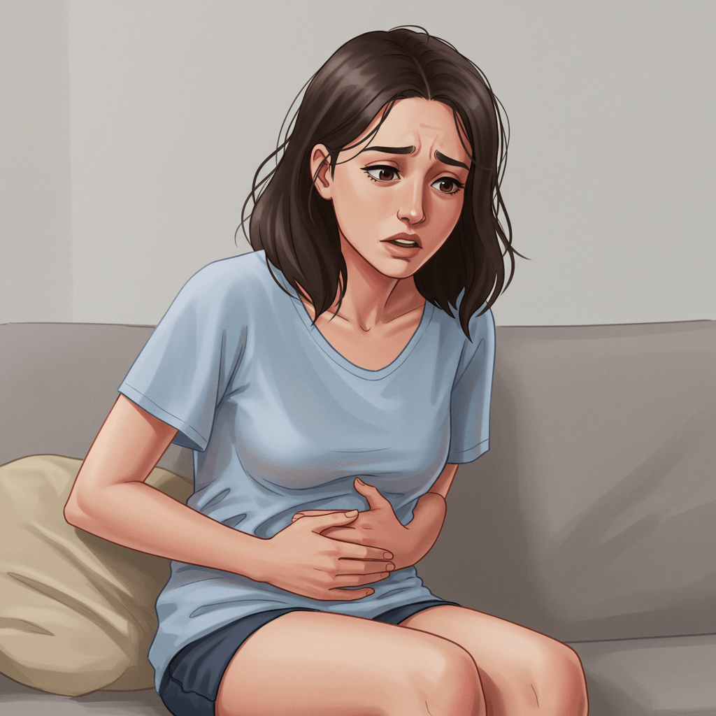 배 아프고 식은땀 나는 이유