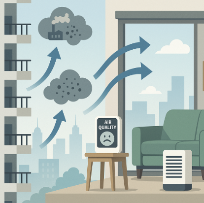 고층아파트의 질을 이미지로 표현