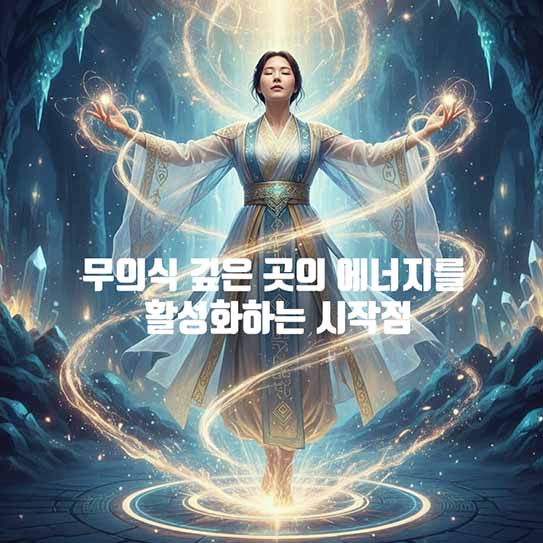 무의식 깊은 곳의 에너지를 활성화하는 시작점(무기력 극복)