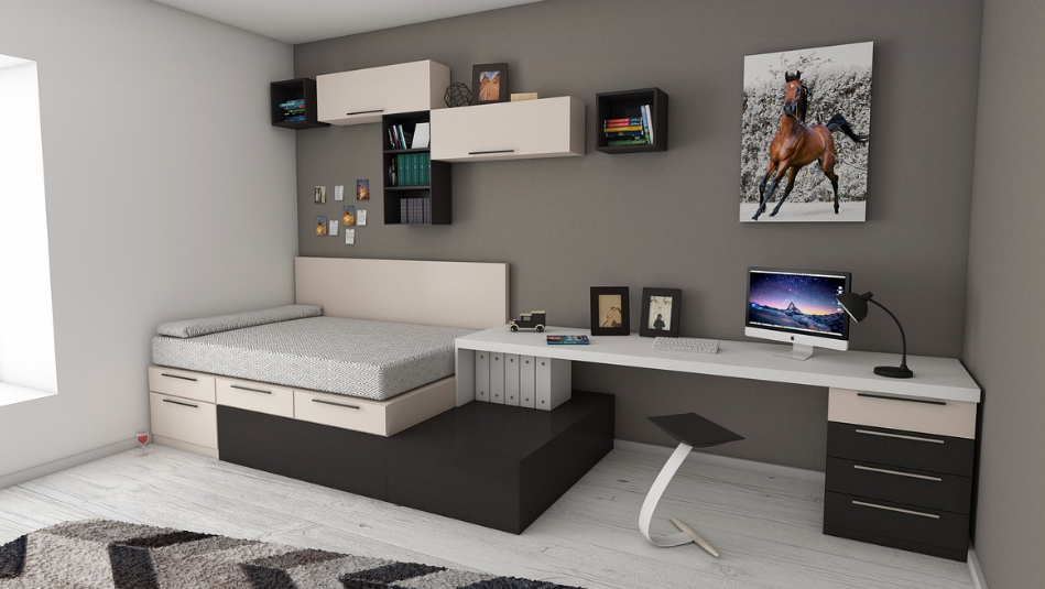 1인가구용 침대 관련 사진