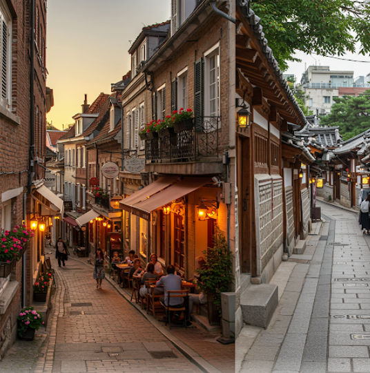 여행하기 좋은 유럽 과 아시아