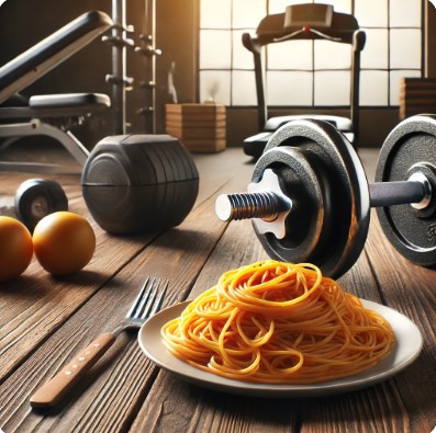 운동과 파스타