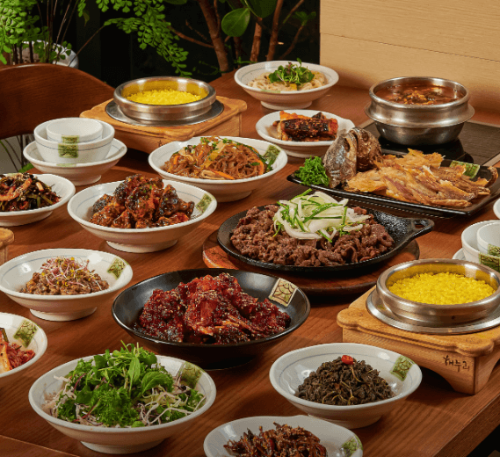 에버랜드 한국민속촌 맛집 해누리 용인점 참누리 정식