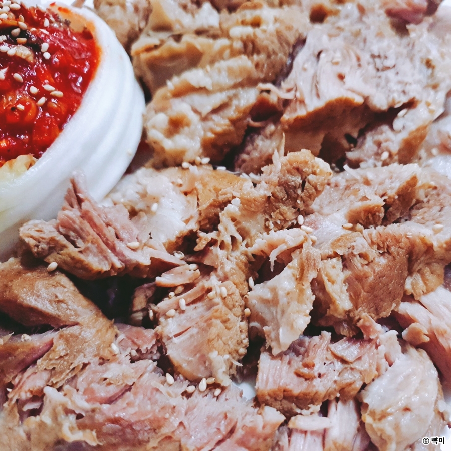 보쌈고기 부드럽게 삶는 법 수육 맛있게 삶는 법