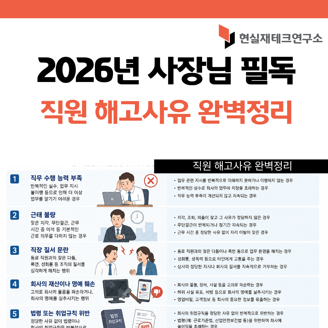직원해고