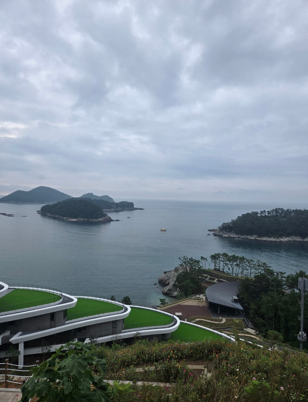 리조트 산책로