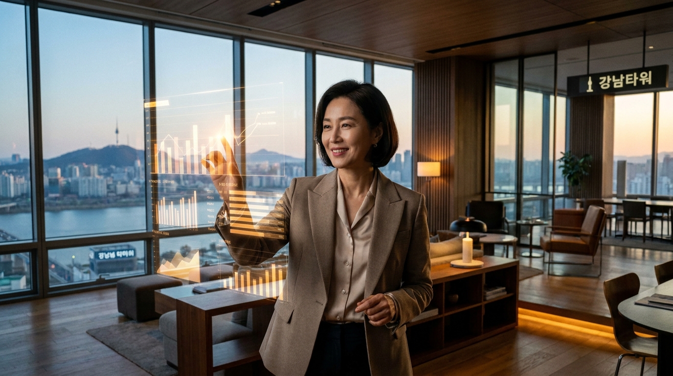 2026년 새롭게 떠오르는 고연봉 신직업 전문가의 비즈니스 활동 모습